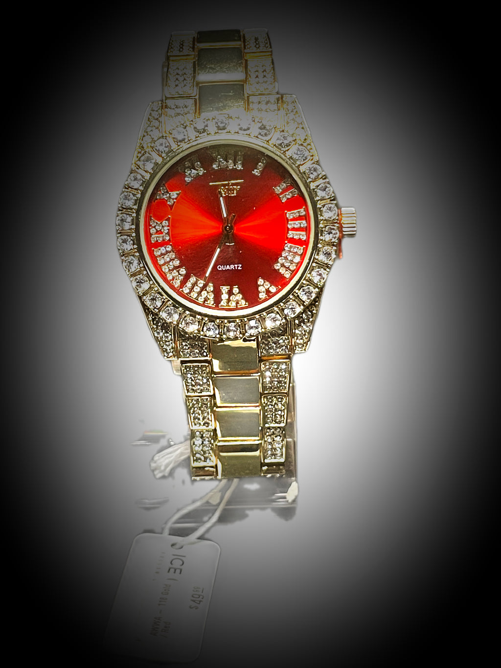 Ice out Cortez Rolex watch