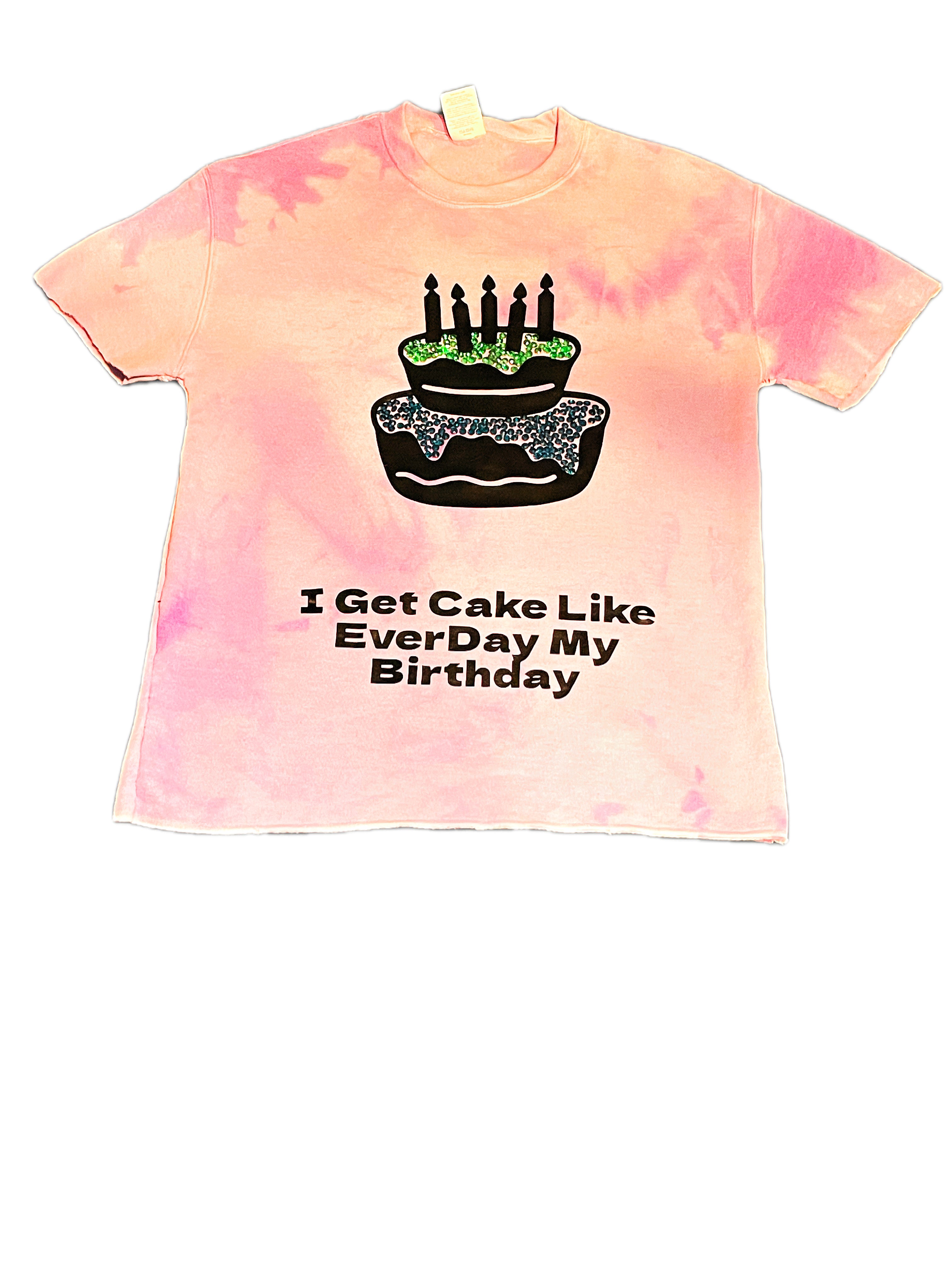 OneOfOne Purple Sky I Get Cake Pull Over Shirt Cropped