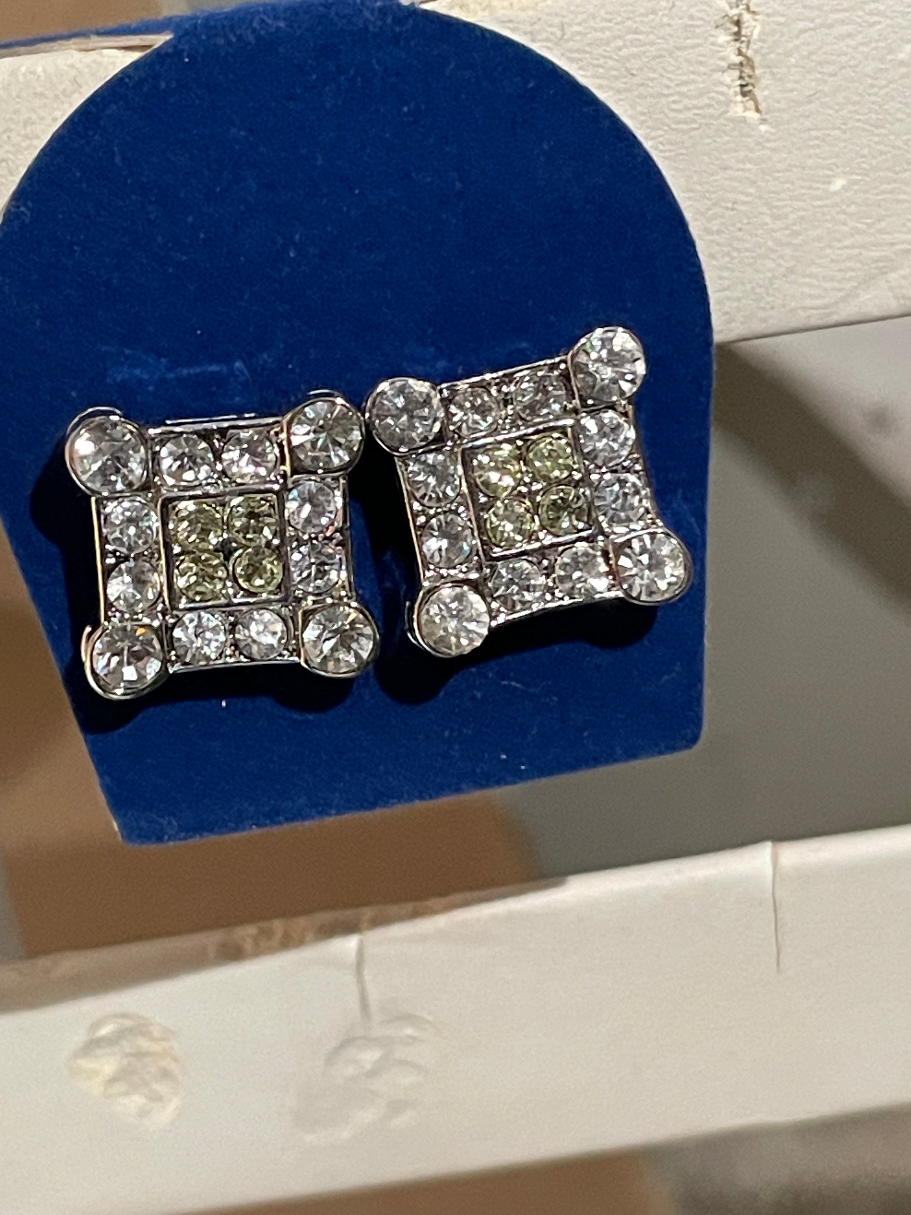 Diamond Silver earrings