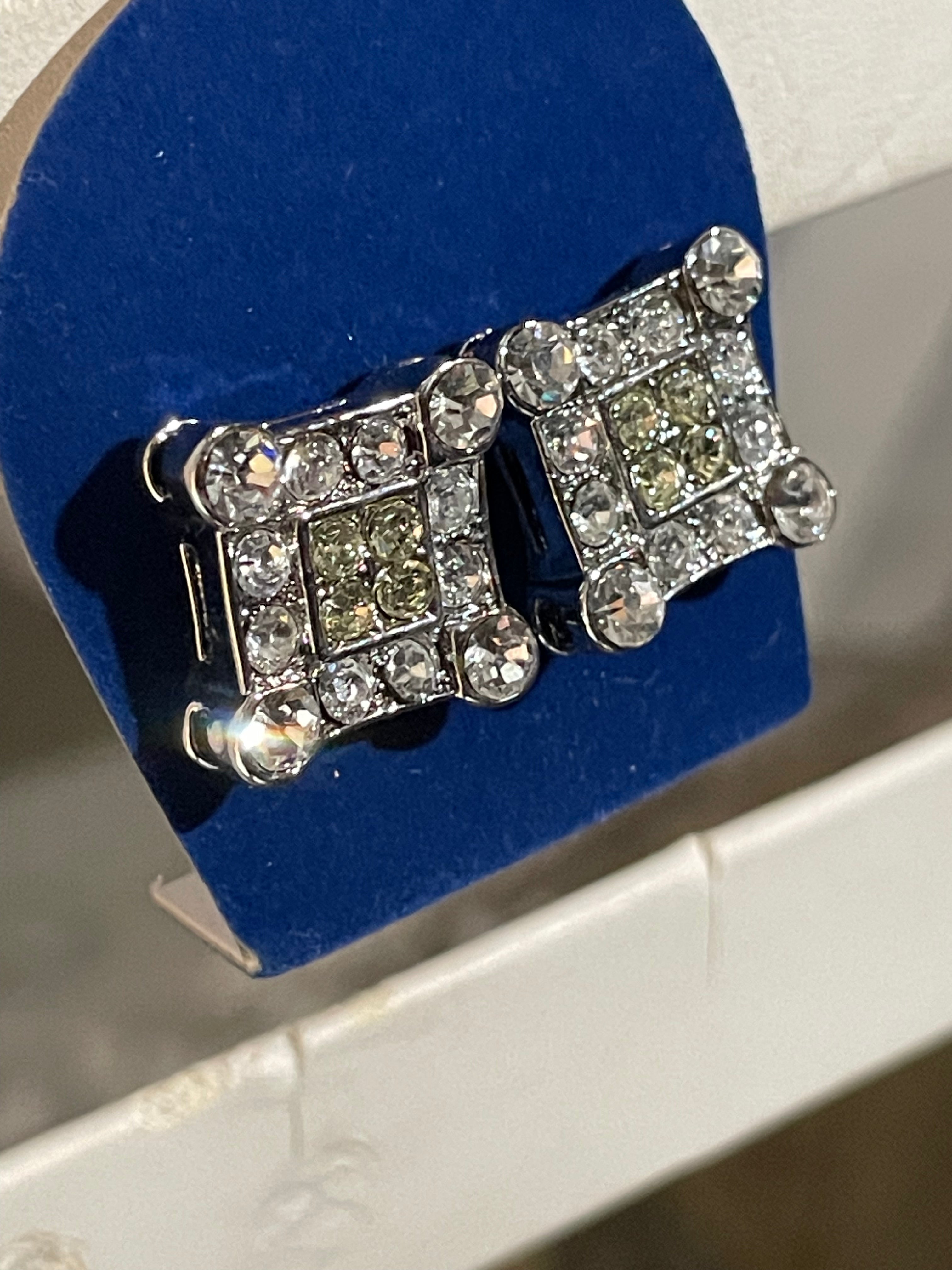 Diamond Silver earrings