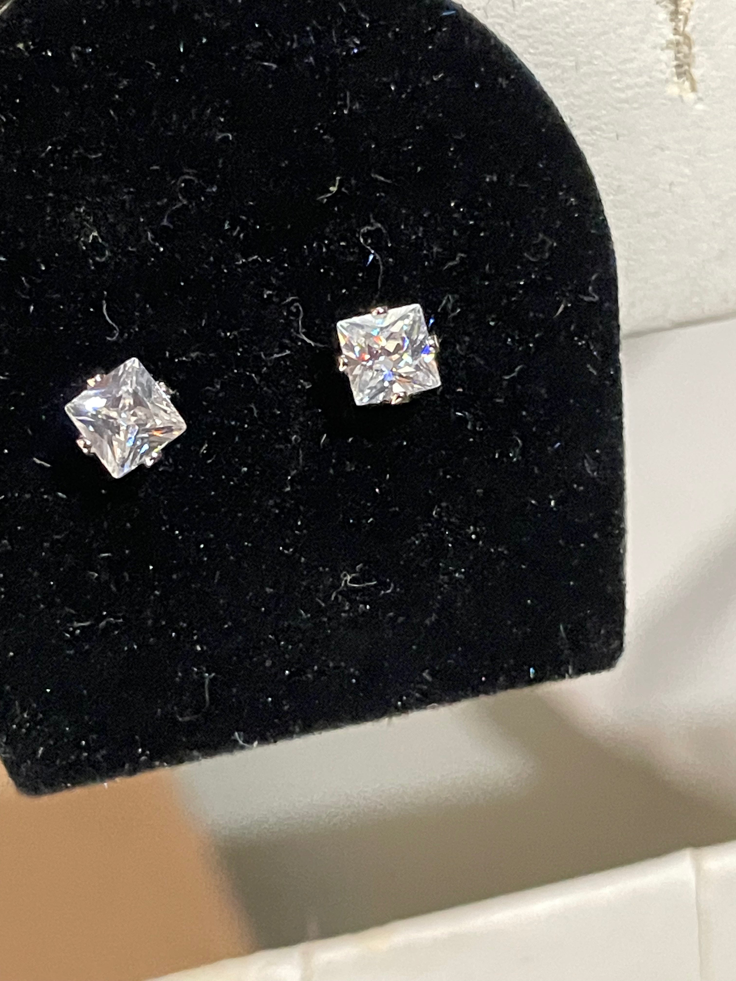 Diamond Stud Earrings