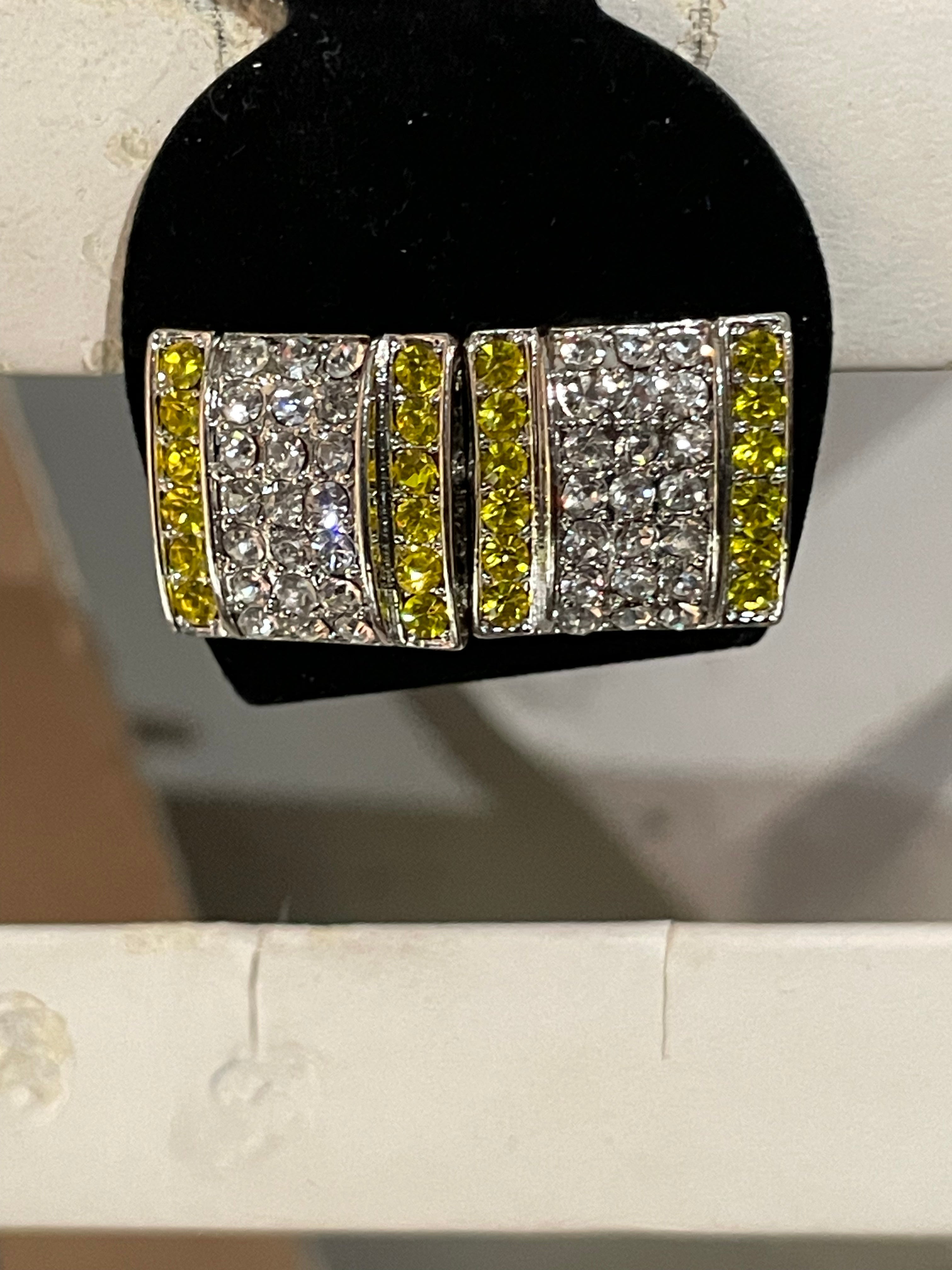 Twin Cut Diamond Earrings