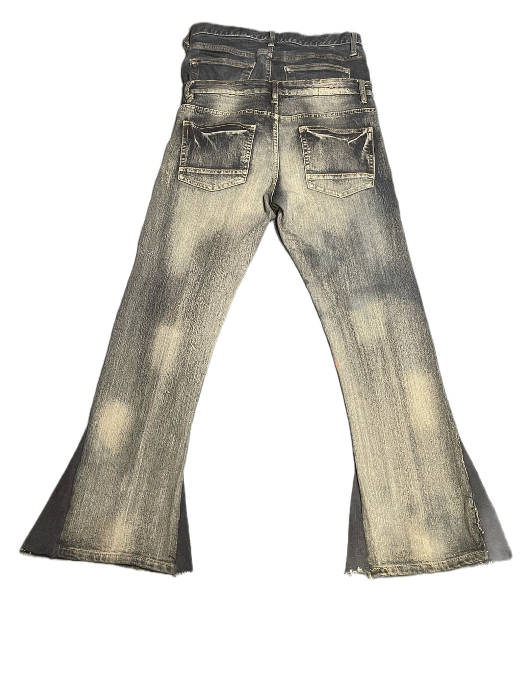 Double Waste Flared Pants