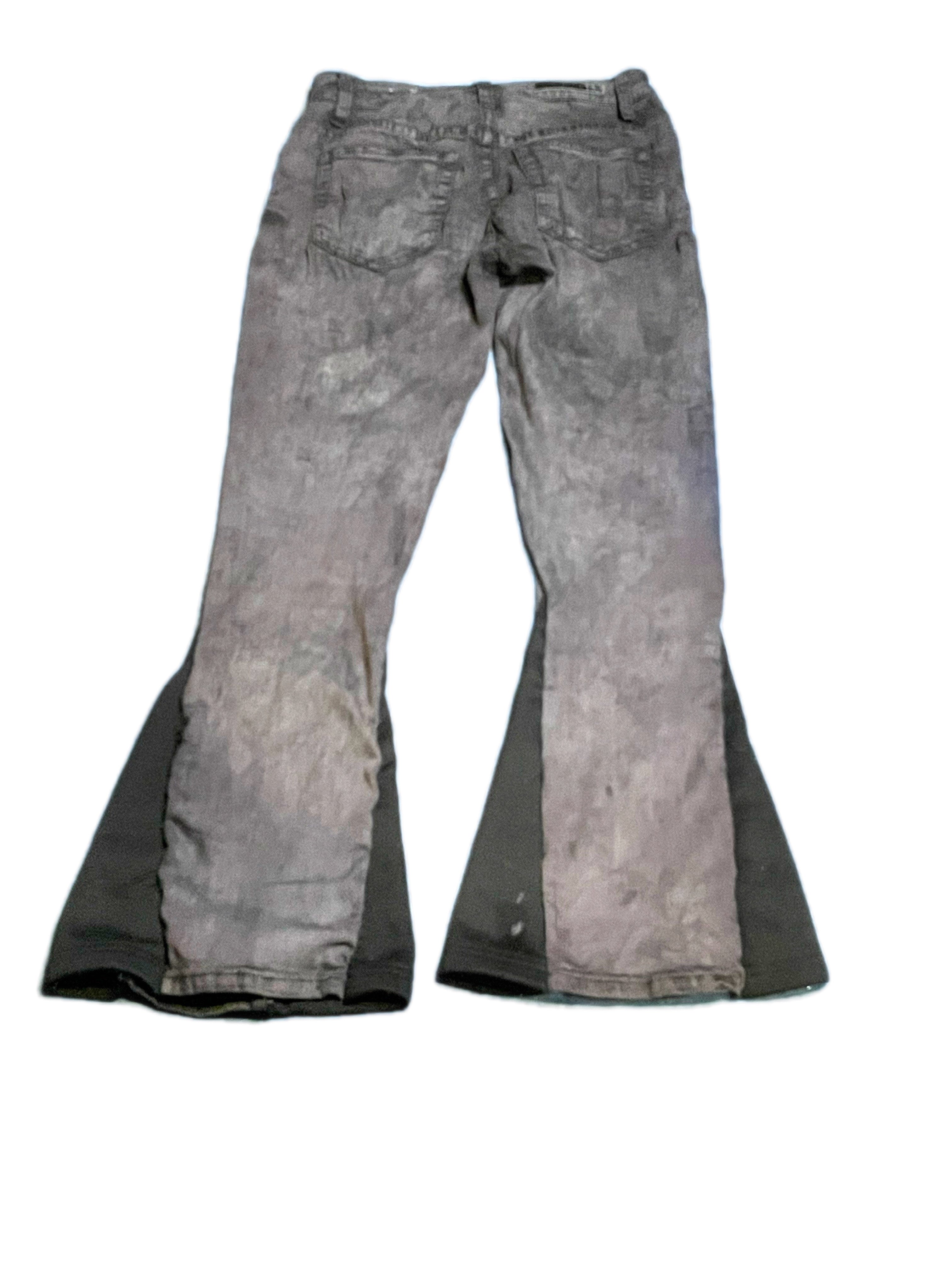Smoky Grey Flared Pants